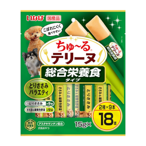 ちゅーるテリーヌ 総合栄養食タイプ とりささみバラエティ